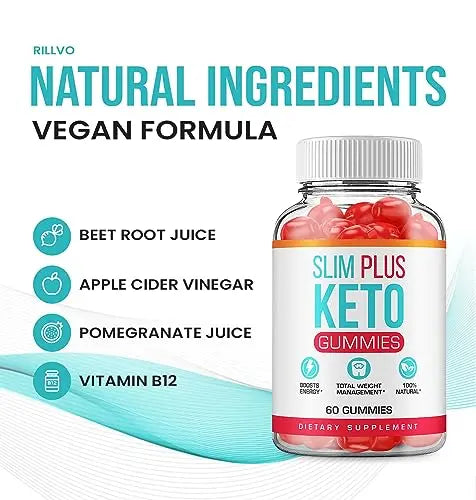 (5 Pack) Slim Plus Keto ACV Gummies - Official - Keto Slim Plus ACV Advanced Weight Loss Rillvo Au supplements