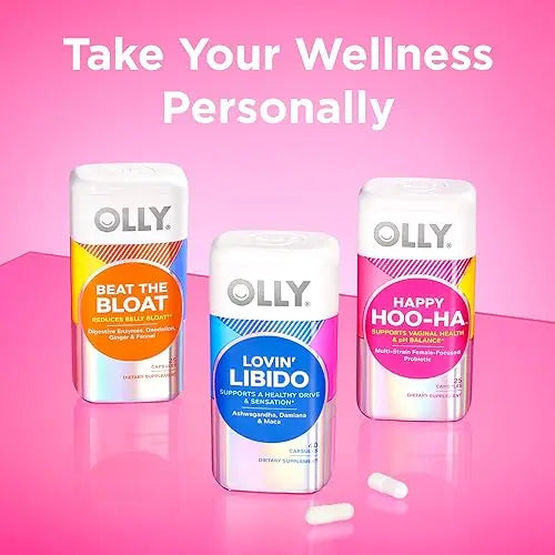 OLLY Happy Hoo-Ha Capsules, Probiotic for Women, Vaginal Health and pH OLLY Au supplements