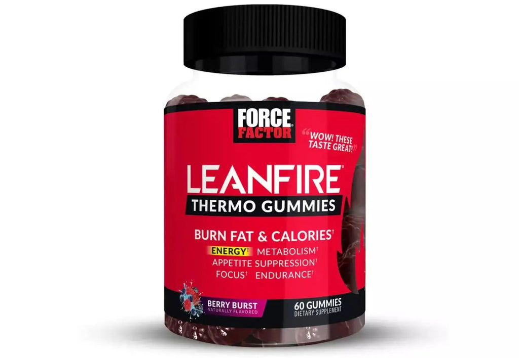 Force Factor LeanFire Thermo Gummies with B12 Vitamins, Caffeine, & Green Coffee Bean Force Factor Au supplements