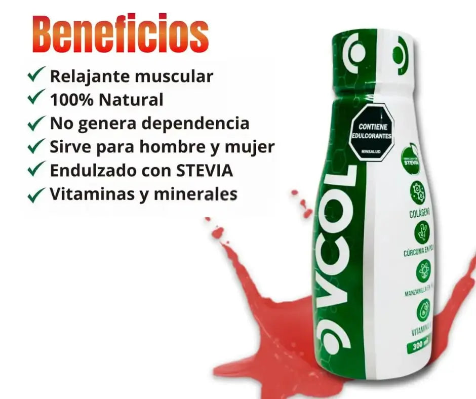 VCOL Red Fruit Liquid Wellness Drink – 10.14 fl oz (300 ml) • Naturally Flavored • Smooth & Easy-to-Take Daily Beverage • Non-GMO VCOL Au supplements