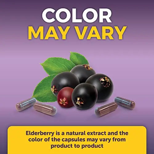 Viva Naturals Sambucus Elderberry with Vitamin C and Zinc for Adults - 5 in 1 Sambucus Viva Naturals Au supplements