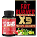 Fat Burner for Women, 9-in-1 Powerful Blend of Apple Cider Vinegar, Green Tea, Garcinia Cambogia BMVINVOL Au supplements