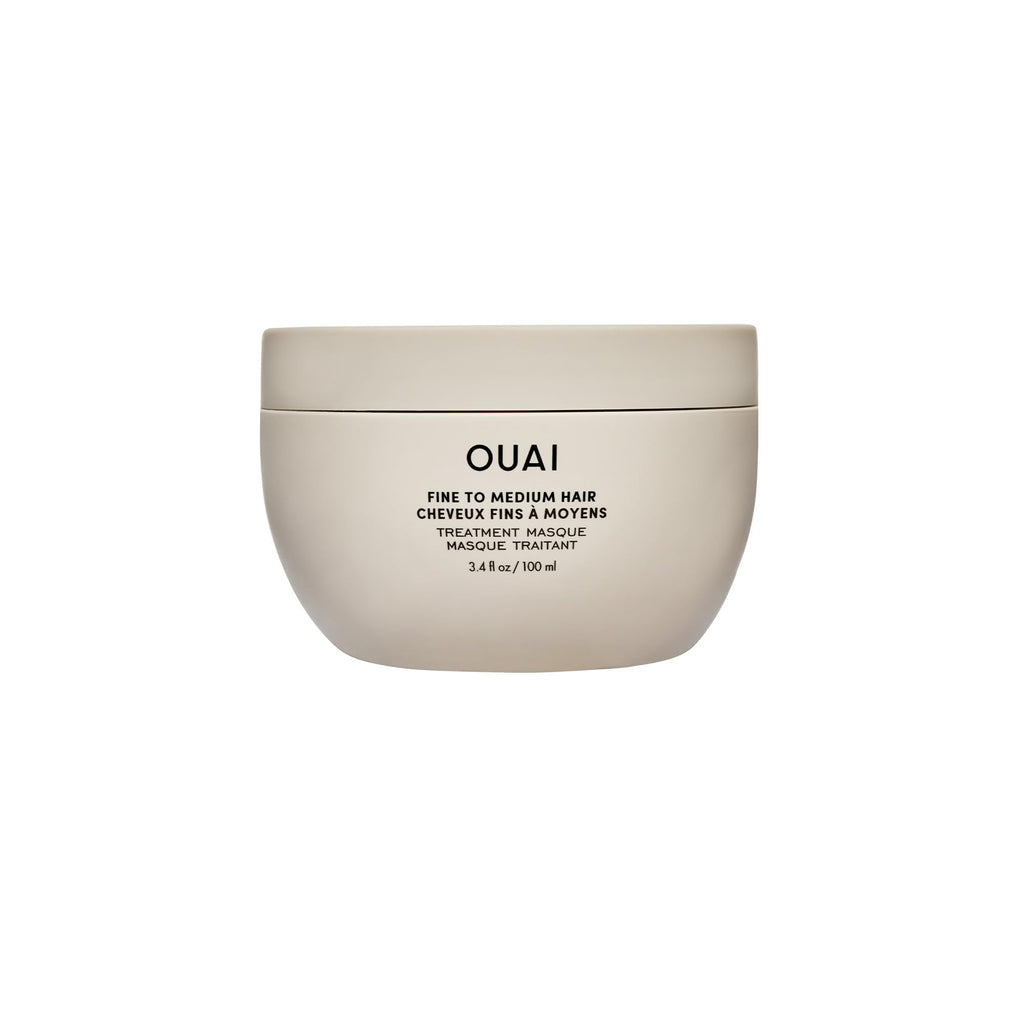 OUAI Fine to Medium Hair Treatment Masque - Mask for Hair Repair, Hydration and Shine - With Shea Butter, Keratin and Panthenol - Paraben, Phthalate and Sulfate Free (3.4 Oz) OUAI Au supplements