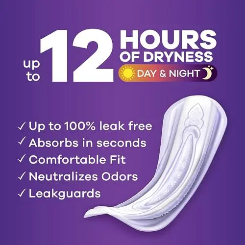 Always Discreet Adult Moderate Long Incontinence Pads, Up to 100% Leak Always Discreet Au supplements