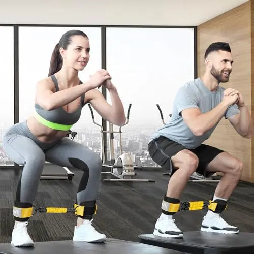 Ankle Resistance Bands with Cuffs, Ankle Bands for Working Out, Glutes Workout Equipment WOQQW Au supplements