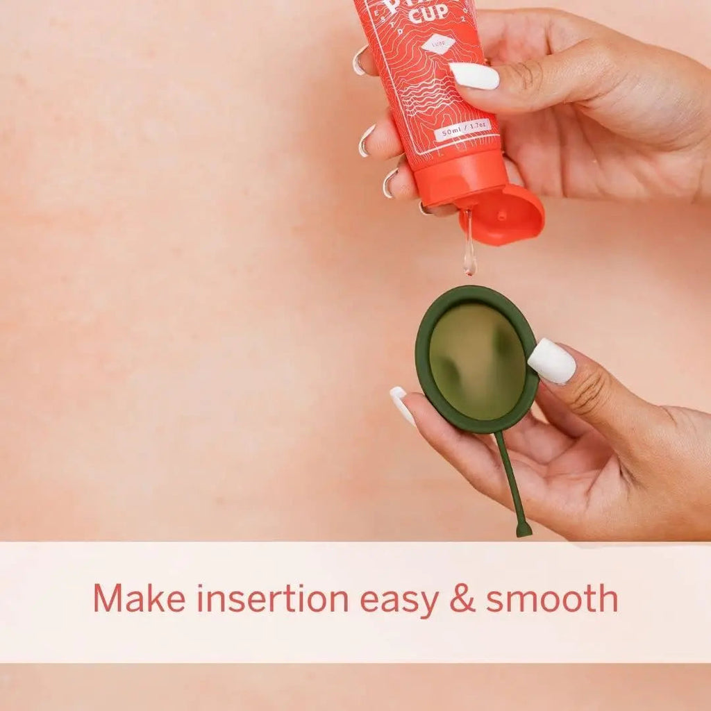 Pixie Menstrual Cup Lube - Make it Easy to Insert Your Period Cups - All Natural Water Based Lubricant Pixie Cup Au supplements