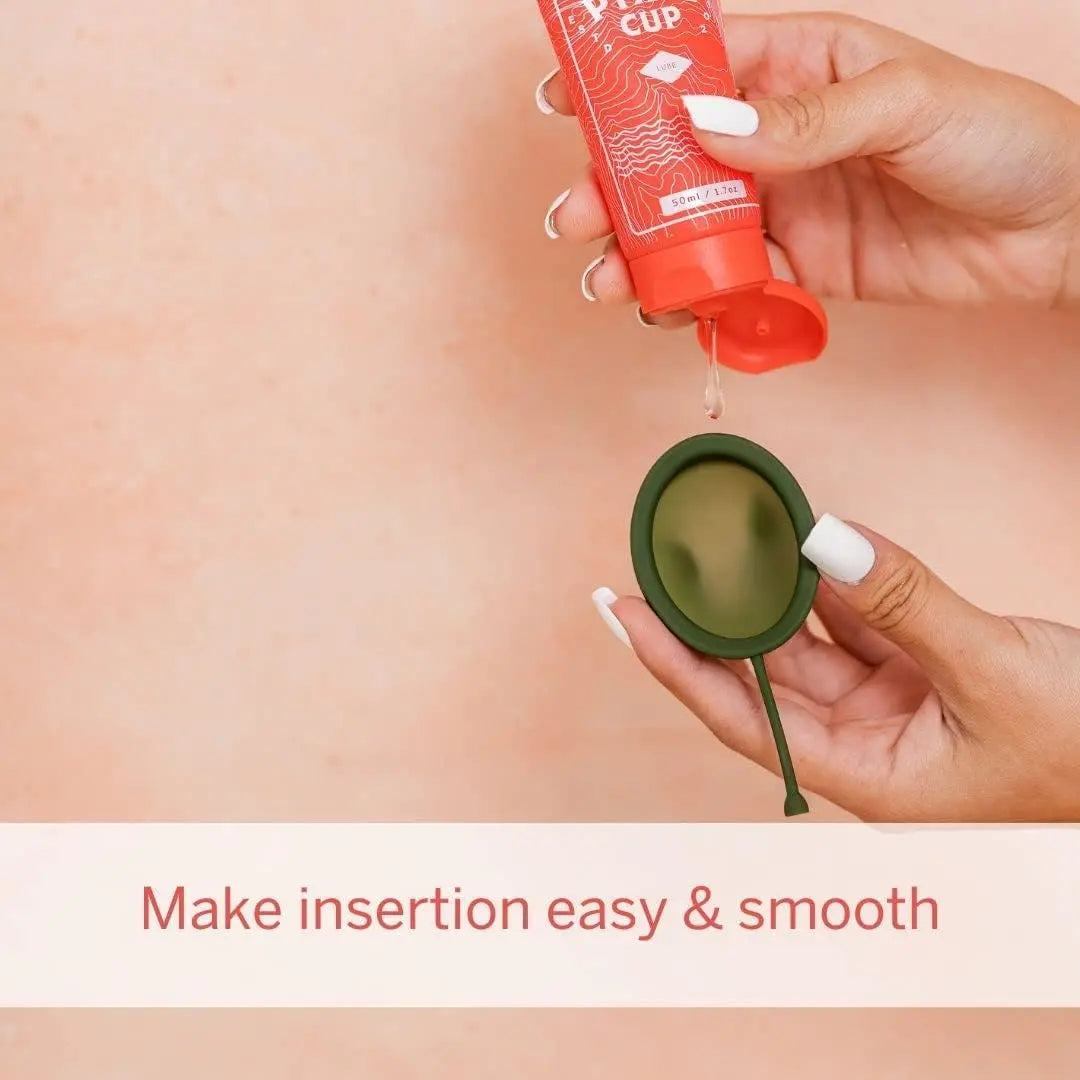 Pixie Menstrual Cup Lube - Make it Easy to Insert Your Period Cups - All Natural Water Based Lubricant Pixie Cup Au supplements