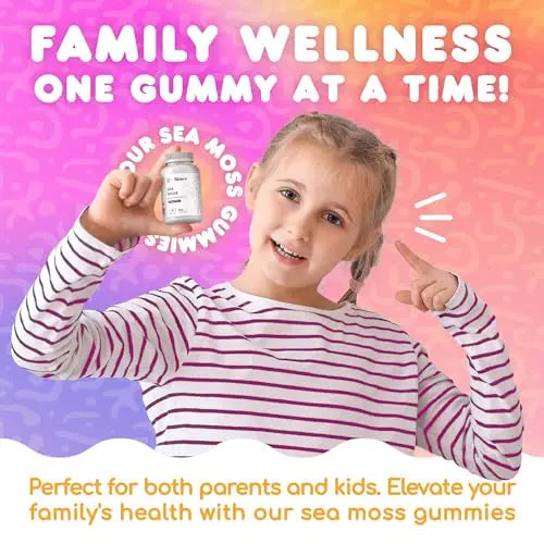 Biolore Sea Moss Gummies with Elderberry, Contains Irish Sea Moss, Organic Extract Biolore Au supplements