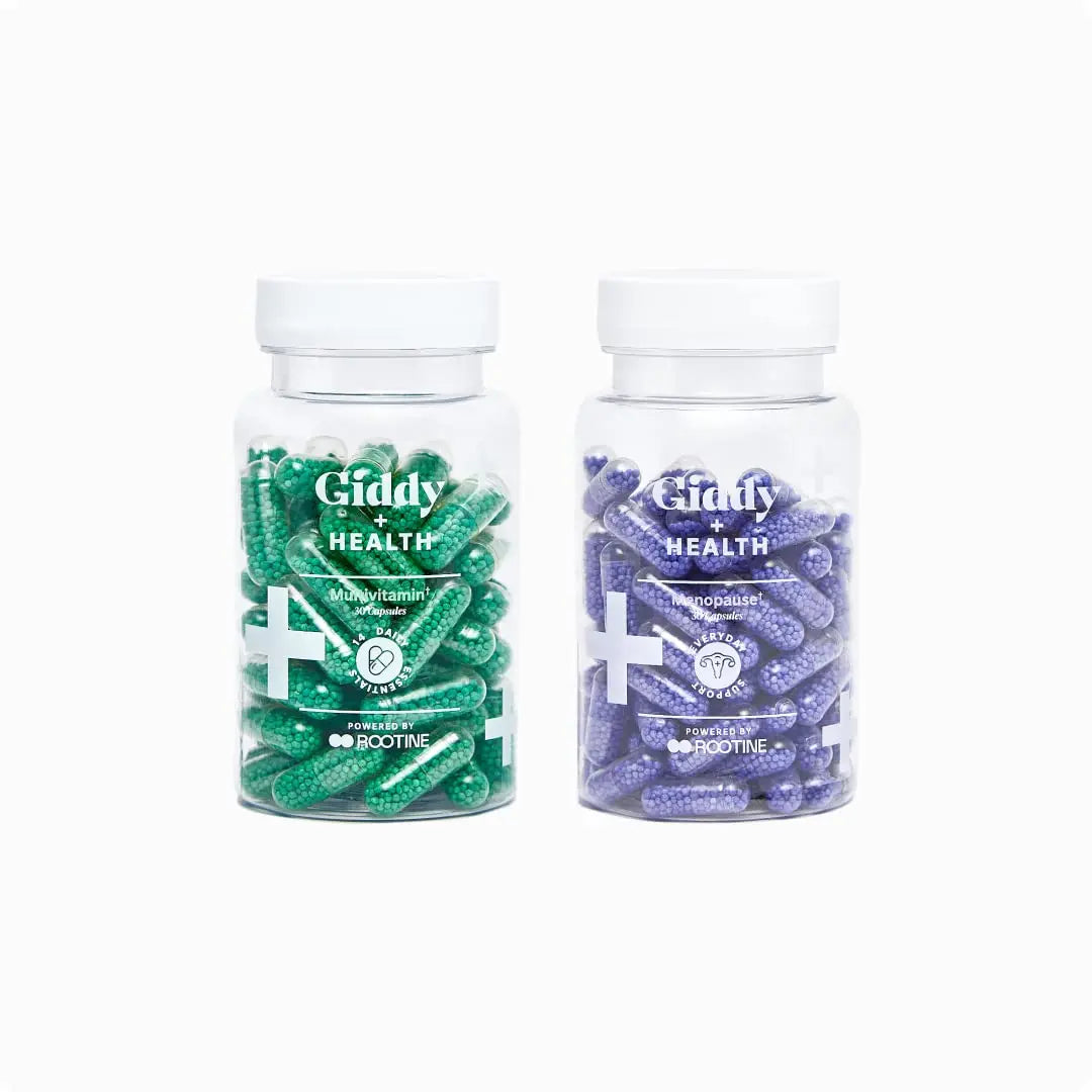 Giddy+Health Menopause Bundle | Multivitamin & Menopause Support for Women (30-Day Supply) Giddy Au supplements