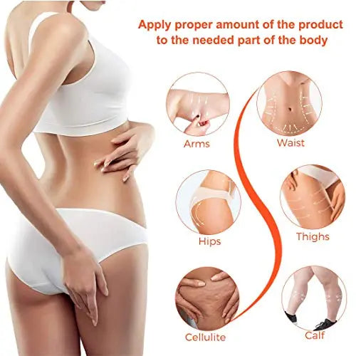 MYSHELL Hot Cream, Fat Burner Sweat Cream,Slimming Cream 250ml,Cellulite Treatment MYSHELL Au supplements