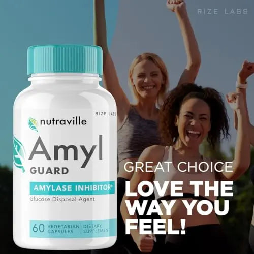 rize labs Nutraville Amyl Guard Dietary Supplement, Nutraville Amyl Guard Weight Loss Pills rize labs Au supplements