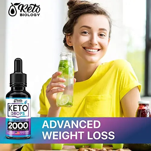 Keto Diet Drops with BHB Exogenous Ketones - Made in USA - Fat Burner & Appetite Suppressant KETO BIOLOGY Au supplements
