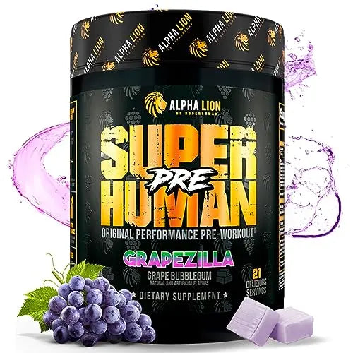 ALPHA LION Superhuman Pre Workout Powder, Beta Alanine, L-Taurine & Tri-Source ALPHA LION Au supplements