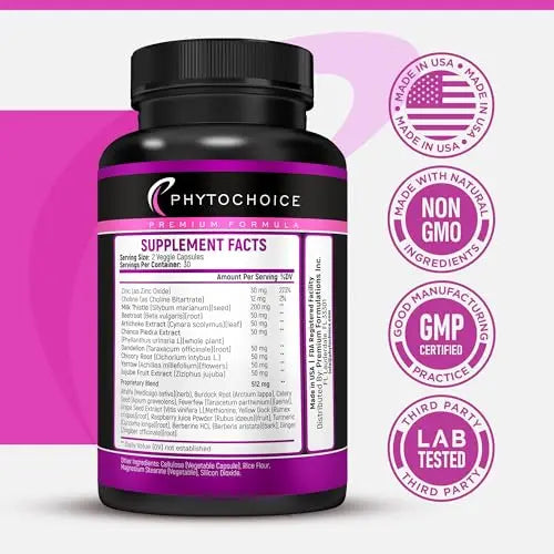 Liver Cleanse Detox & Repair All-in-One Liver Health Support Supplement-Herbal Complex PHYTOCHOICE Au supplements