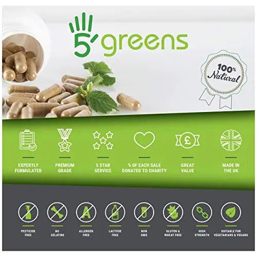 Marine Collagen Capsules 2400mg - Collagen Capsules with Bamboo & Vitamin C 5greens Au supplements