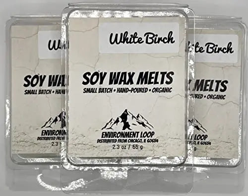 Environment Loop Wax Melt Cubes, 3 Pack of 2.3 OZ Soy Wax Melts for Warmers, Maximum Scent Environment Loop Au supplements