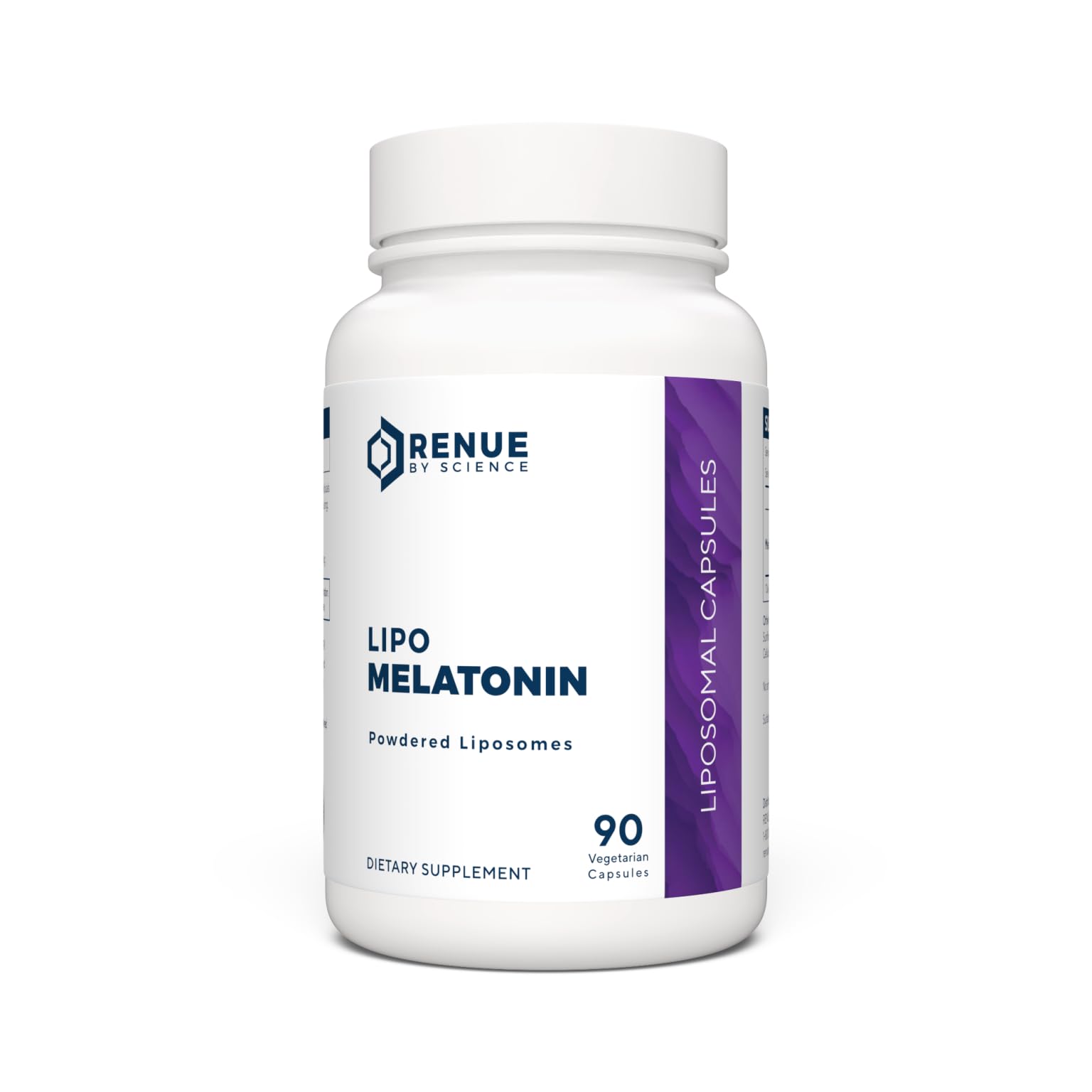 Renue By Science Melatonin | Liposomal Melatonina Supplement | 90 High Strength Melatonin Capsules - 1mg Melatonin per Serving | Sleep Aid Melatonin | Non-GMO | Made in The USA & Third-Party Tested Renue By Science Au supplements