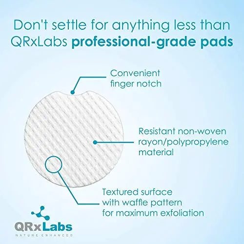 QRxLabs Glycolic Acid 20% Resurfacing Pads for Face & Body with Vitamins B5 QRxLabs Au supplements