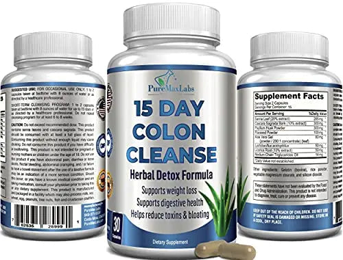 YUMMYVITE 15 Day Colon Cleanse and Detox, Herbal Detox Formula, Supports Weight YUMMYVITE Au supplements
