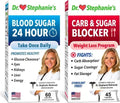 Pharmaganics Dr. Stephanie's Bundle Pack - 24 Hour Support + Carb & Sugar Blocker Pharmaganics Au supplements