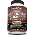 Nutrivein Mushroom Supplement - 2600mg - 90 Capsules - 11 Organic Mushrooms Nutrivein Au supplements