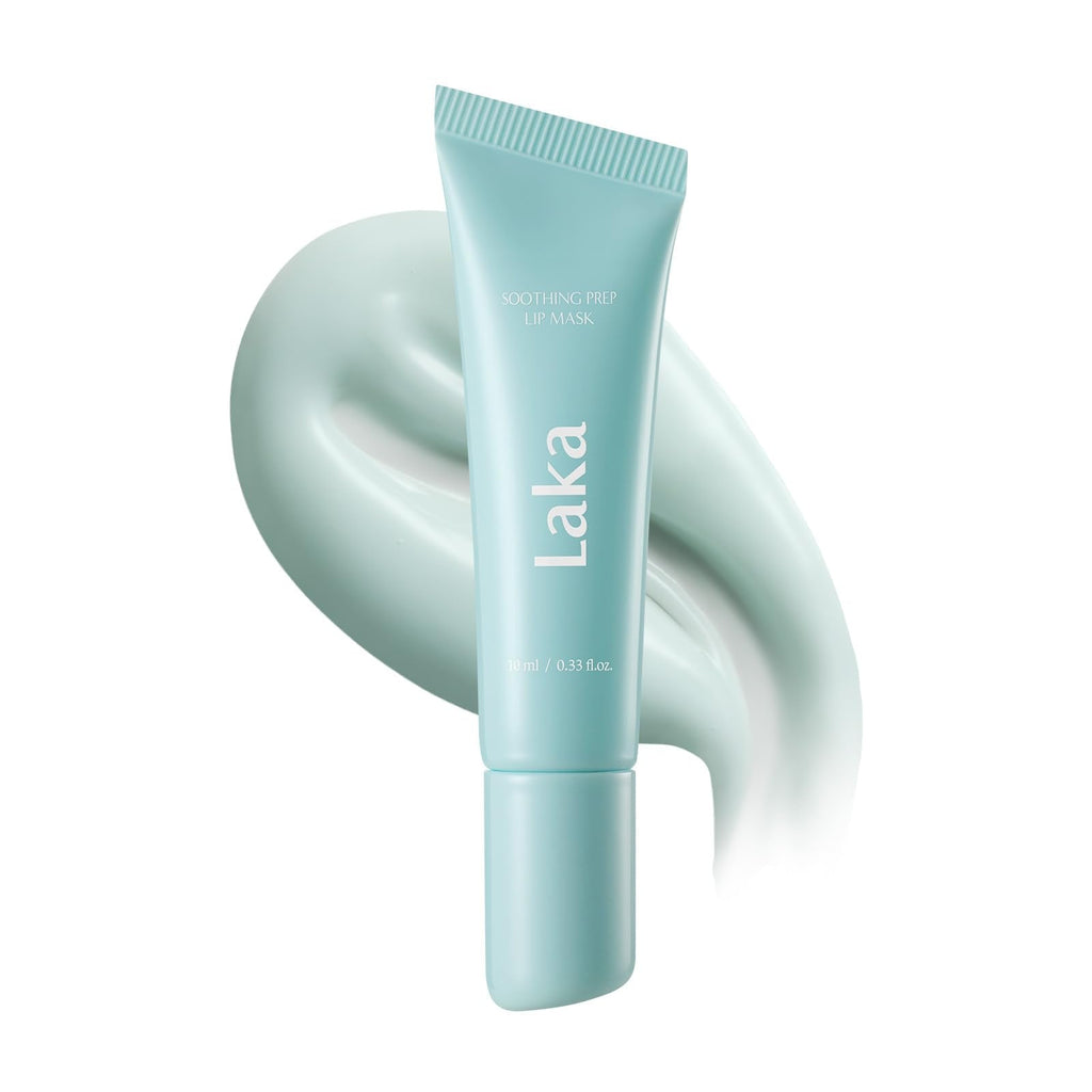 Laka Soothing Prep Lip Mask, Cooling Peel Off Korean Lip Mask, Gentle Exfoliator for Lips