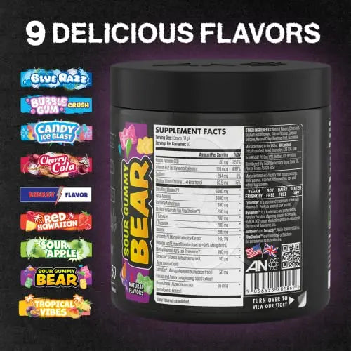 ABE Pre Workout Powder - All Black Everything Pre Workout Energy Drink with Citrulline ABE all black everything Au supplements