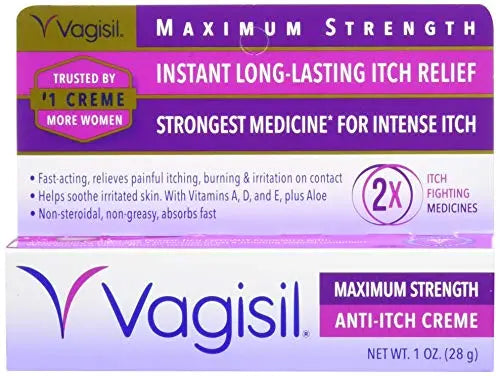 Vagisil Maximum Strength Anti Itch Creme, 1 Ounce Vagisil Au supplements