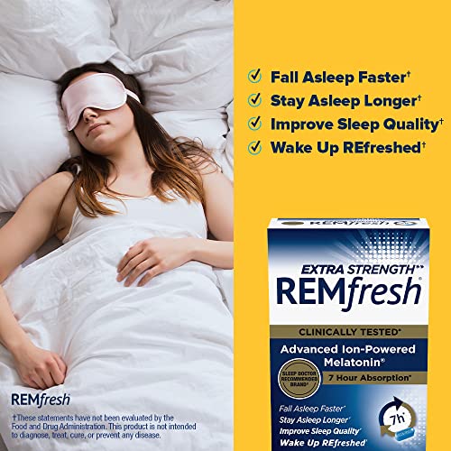 REMfresh 2mg Advanced Melatonin Sleep Aid Supplement (36 Caplets) REMfresh Au supplements