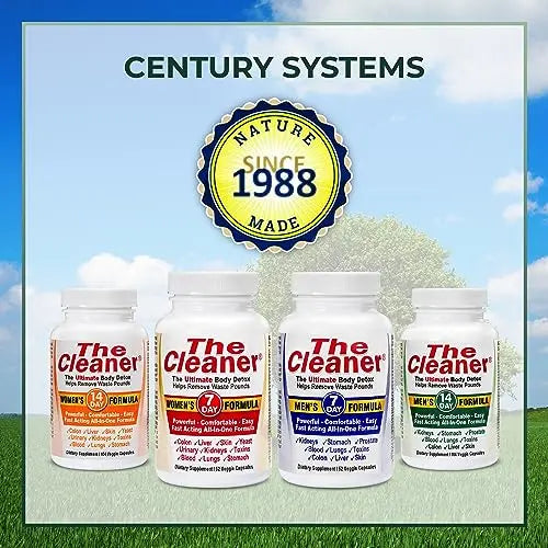 Century Systems The Cleaner Detox, Powerful 14-Day Complete Internal Cleansing Formula Century Systems Au supplements