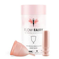 Flow Fairy Reusable Menstrual Cup with Applicator for Easy Insertion- 100% Medical Grade Silicone Period Cup Flow Fairy Au supplements