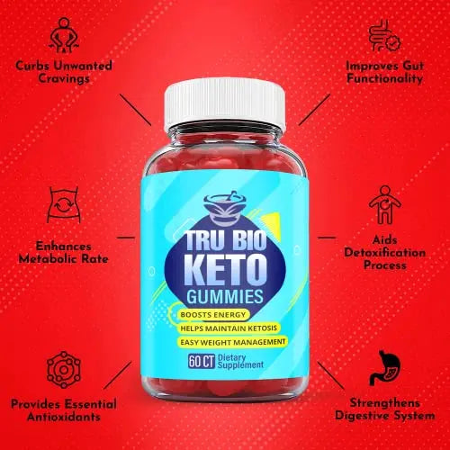 Ark Labs Tru Bio Keto Gummies, Tru Bio Keto ACV Gummies (2 Pack) Ark Labs Au supplements