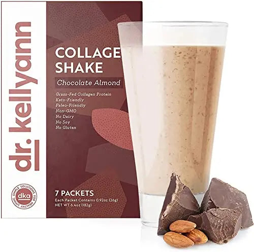 Dr. Kellyann Keto Chocolate Almond Shakes - 100% Grass Fed Collagen Protein by Bone Dr. Kellyann Au supplements