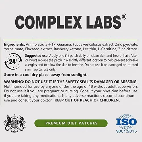 Herbal Patches - 100% Natural - Easy to Use - Wellness - for Men and Women - Super Discreet Complex Labs Au supplements