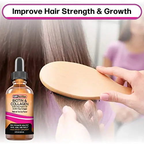 SBR Nutrition Biotin and Collagen Liquid Drops Daily Food Supplement, Vitamins SBR Nutrition Au supplements