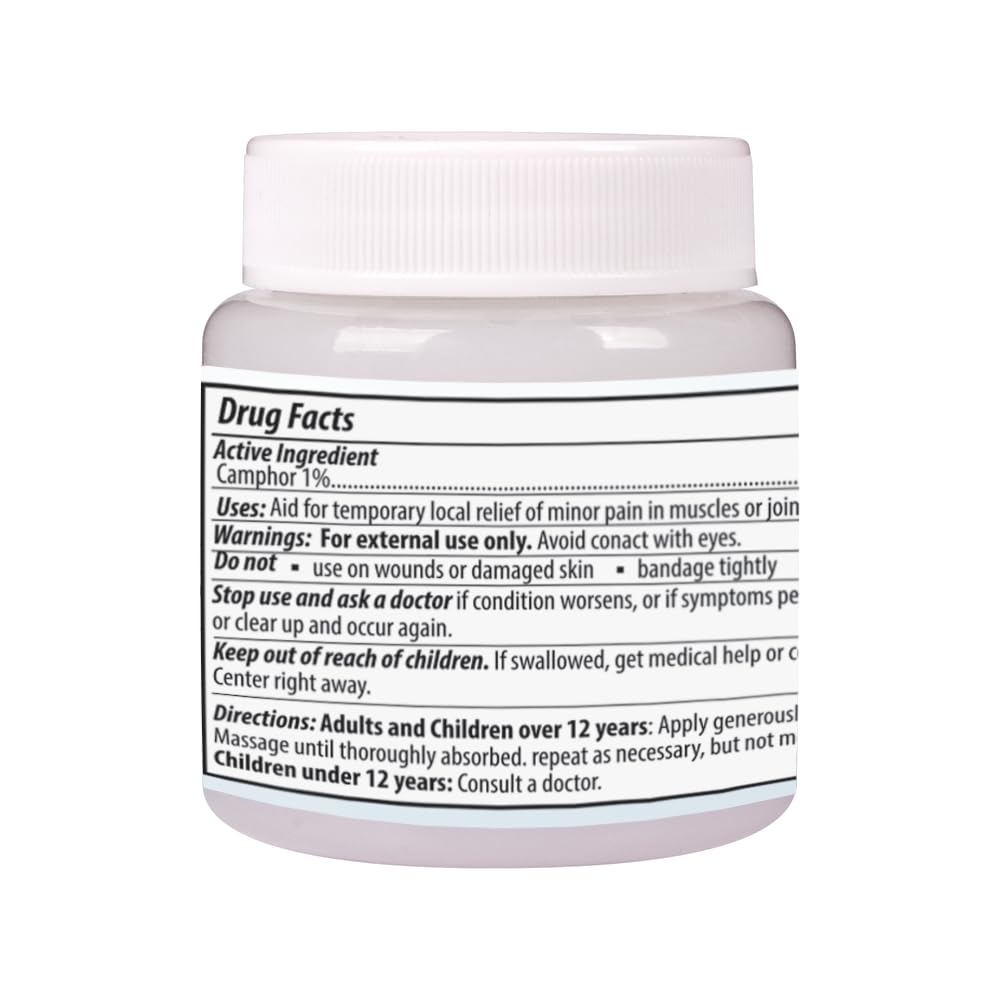 Sanar Naturals Clear Arnica Ointment 2 oz - for Pain Relief and Bruises – Soothing Relief of Muscles Soreness, Joint Pain, Lower Back Pain, and Body - with Menthol and Camphor Sanar Naturals Au supplements