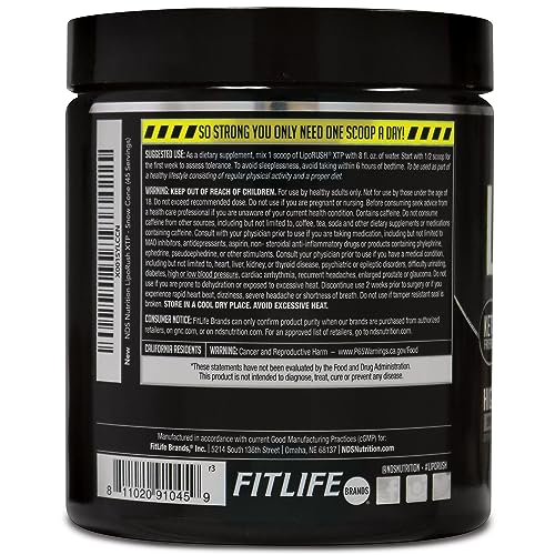 LIPORUSH NDS Nutrition XTP Thermogenic Fat Burner with L-Carnitine - Energy, Focus LIPORUSH Au supplements
