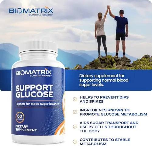 BioMatrix Blood Sugar Support Supplement w/Cinnamon, Gymnema, Lipoic Acid, Vanadyl BioMatrix Au supplements