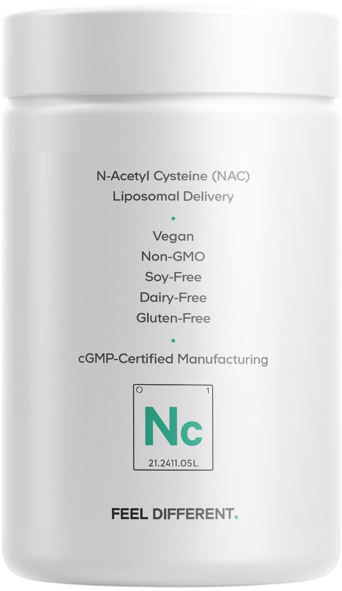 Codeage Liposomal NAC Supplement - N-Acetyl L-Cysteine Amino Acid - 2 Month Supply - Free-Form NAC - Phospholipid Complex - Vegan, Non-GMO, Gluten-Free, Dairy-Free - 120 Capsules Codeage Au supplements
