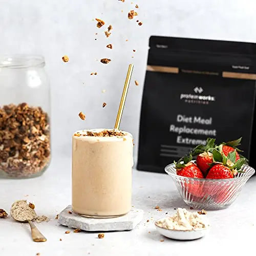 Protein Works - Diet Meal Replacement Extreme Shake, 200 Calorie Meal, High Protein Meal Protein Works Au supplements