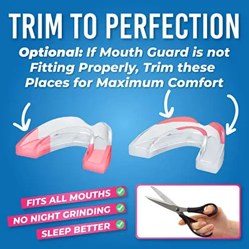 HONEYBULL Mouth Guard for Grinding Teeth [6 Pack] 1 Size for Heavy Grinding | Comfortable HoneyBull Au supplements
