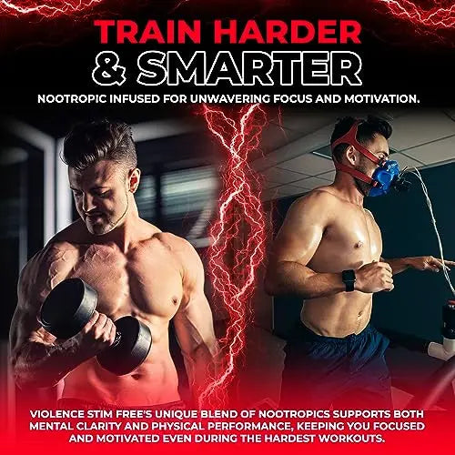VIOLENCE Stim Free Pre Workout Powder by REVSCI, Precision Dosed Non Stim Preworkout Revolution Science Au supplements