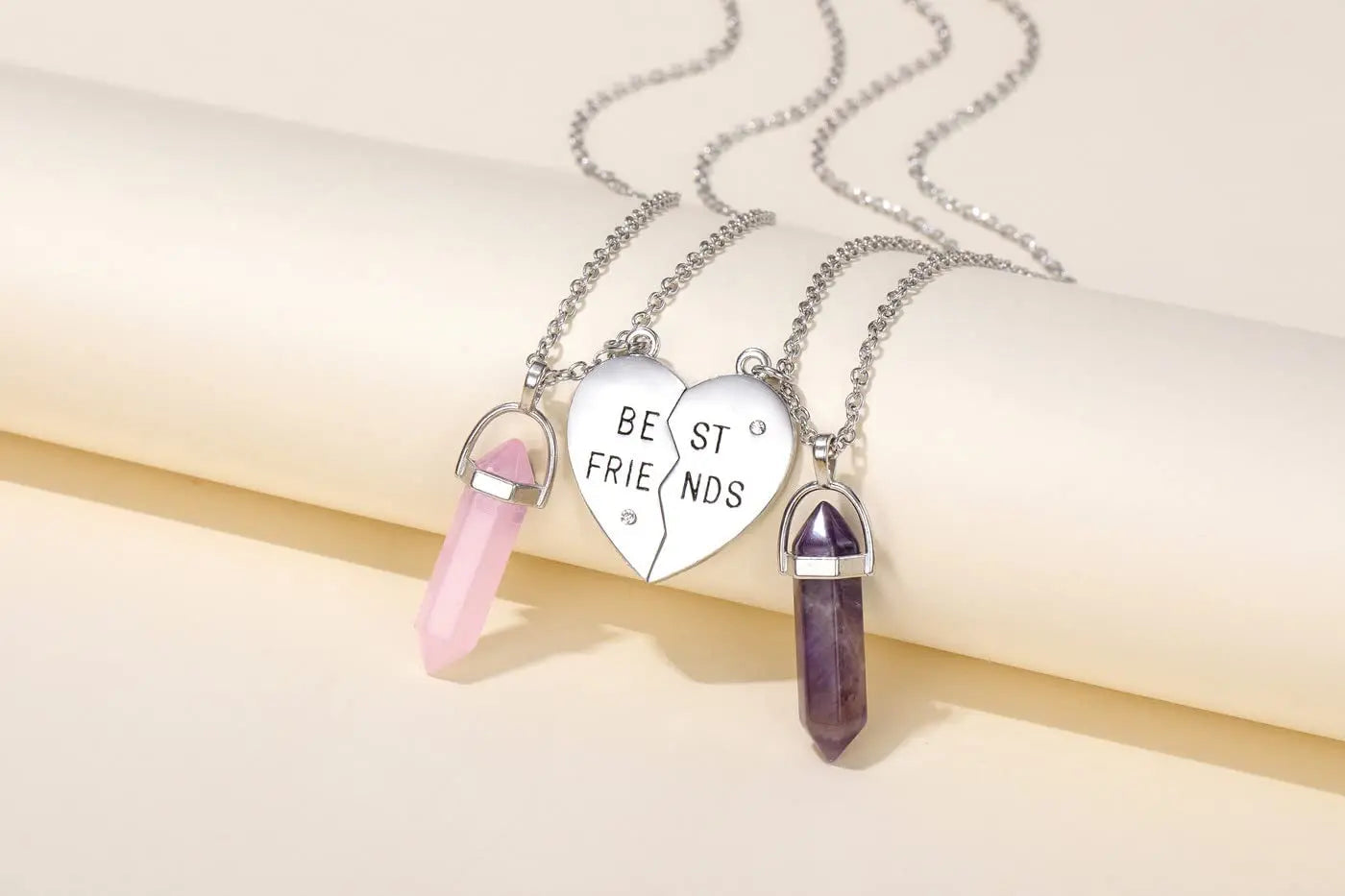 PESOENTH Best Friend Necklace for 2 Girls Gifts- BFF Friendship Necklaces Women Matching PESOENTH Au supplements