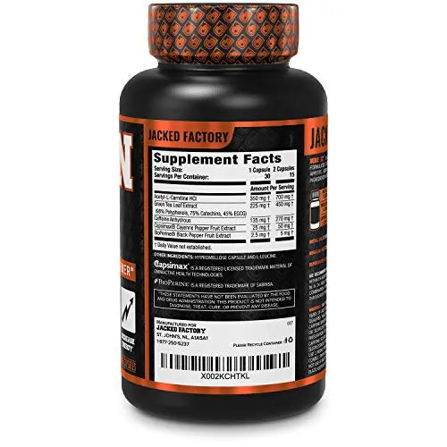 Burn-XT for Men & Women - Improve Focus & Increase Energy - Premium Jacked Factory Au supplements