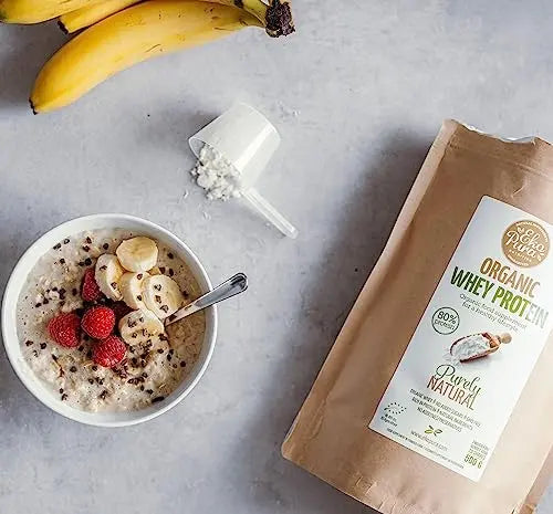 Ekopura Organic Whey Protein 500g | 80% Protein | Hormone Free, GMO-Free, Soy-Free, Additive Free Ekopura Au supplements