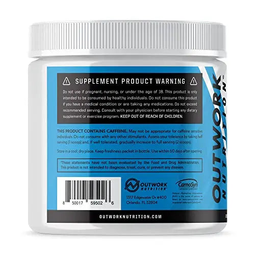 Outwork Nutrition Pre-Workout Supplement with Nootropics - Energy & Mental Focus Outwork Nutrition Au supplements