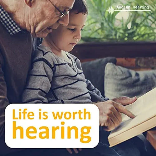 Audien ATOM Rechargeable Hearing Amplifier to Aid and Assist Hearing Audien Hearing Au supplements